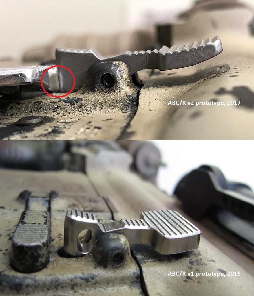 Forward Controls Design EMRAmbidextrous Extended Magazine Release